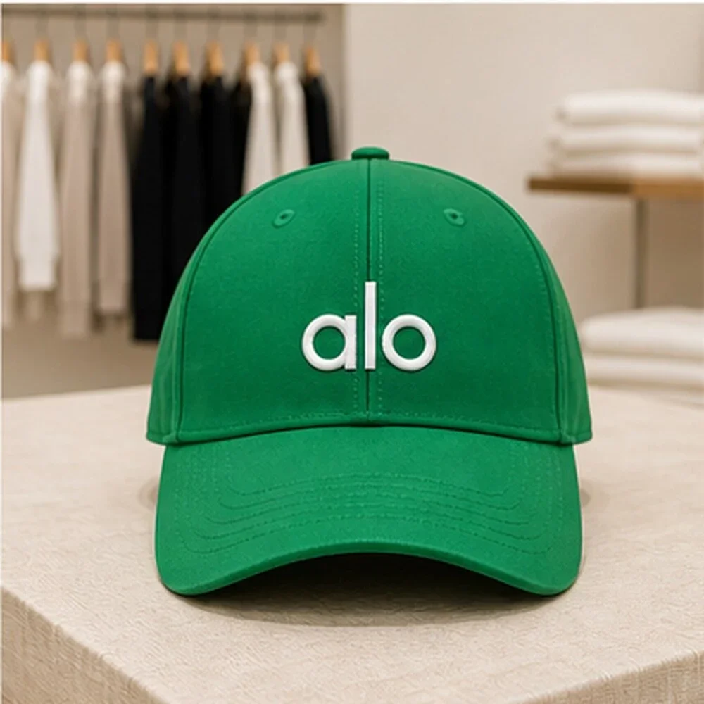 ALO Yoga Green Everyday Baseball Cap Hat NWT